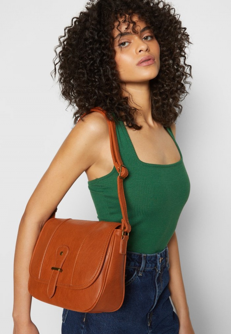 Anna Field Budget Cross Body Vesker Dame Brune | NO-CMVZW-7659