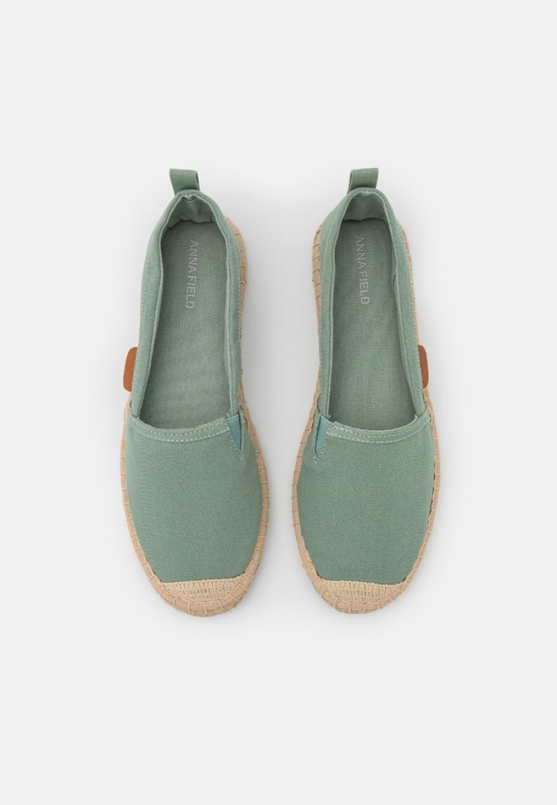 Anna Field Budget Espadrilles Lave Sko Dame Mint | NO-STDMW-4390