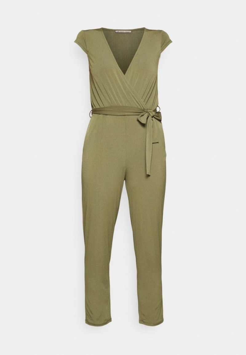 Anna Field Budget Jumpsuit Dame Khaki | NO-FTMOJ-5610