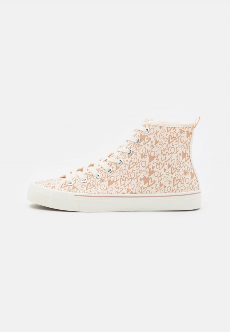 Anna Field Budget Love High-Top Joggesko Dame Lyse Rosa | NO-VGEFA-1856