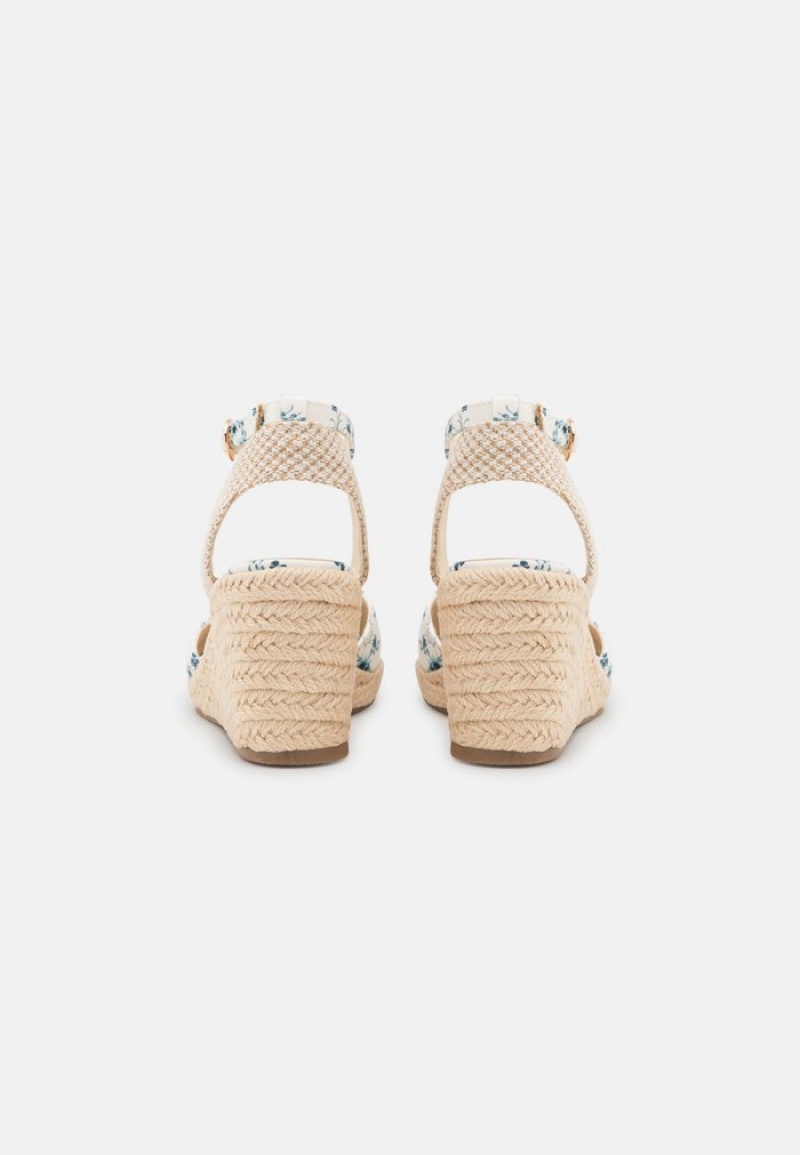 Anna Field Budget Platform Sandaler Dame Hvite | NO-ZHKJB-8297