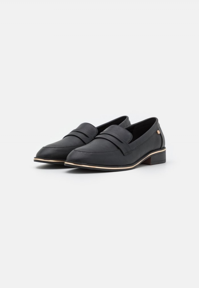 Anna Field Budget Slip-Ons Lave Sko Dame Svarte | NO-IFXTB-0614