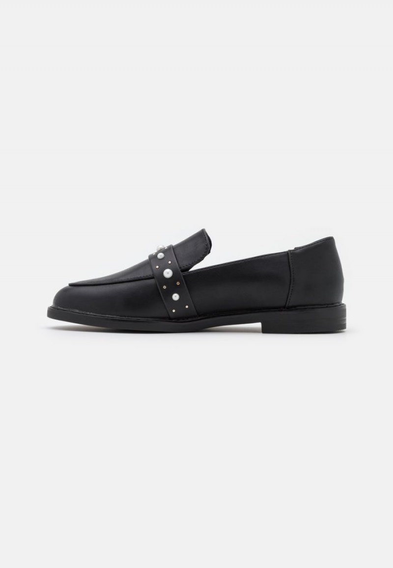 Anna Field Budget Slip-Ons Lave Sko Dame Svarte | NO-YVPXB-9271