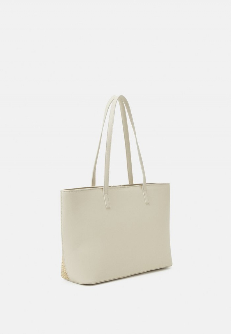 Anna Field Budget Tote Veske Dame Beige | NO-ETNDB-3105