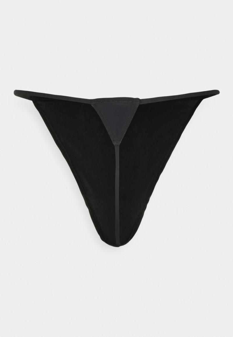 Anna Field Buy 7Pp Micro Thong Dame Svarte | NO-JBHEU-7563