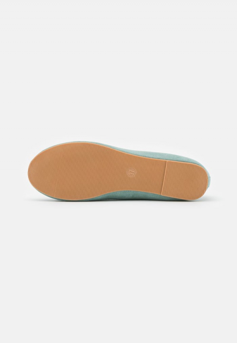 Anna Field Buy Ballet Pumps Ballerinasko Dame Mint | NO-MGWIT-6253