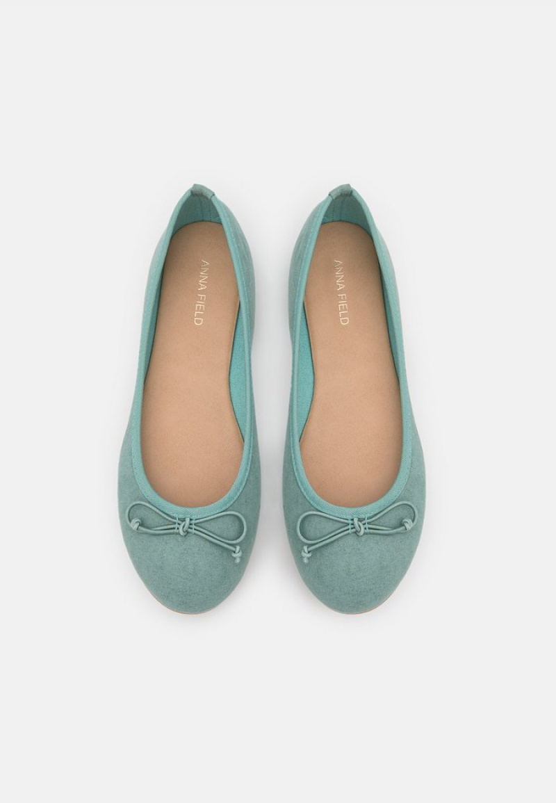 Anna Field Buy Ballet Pumps Ballerinasko Dame Mint | NO-MGWIT-6253