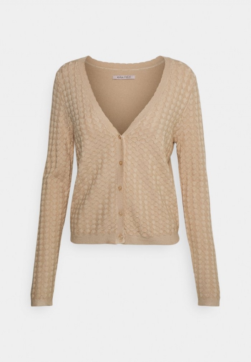 Anna Field Buy Cardigan Dame Beige | NO-NURBK-3160