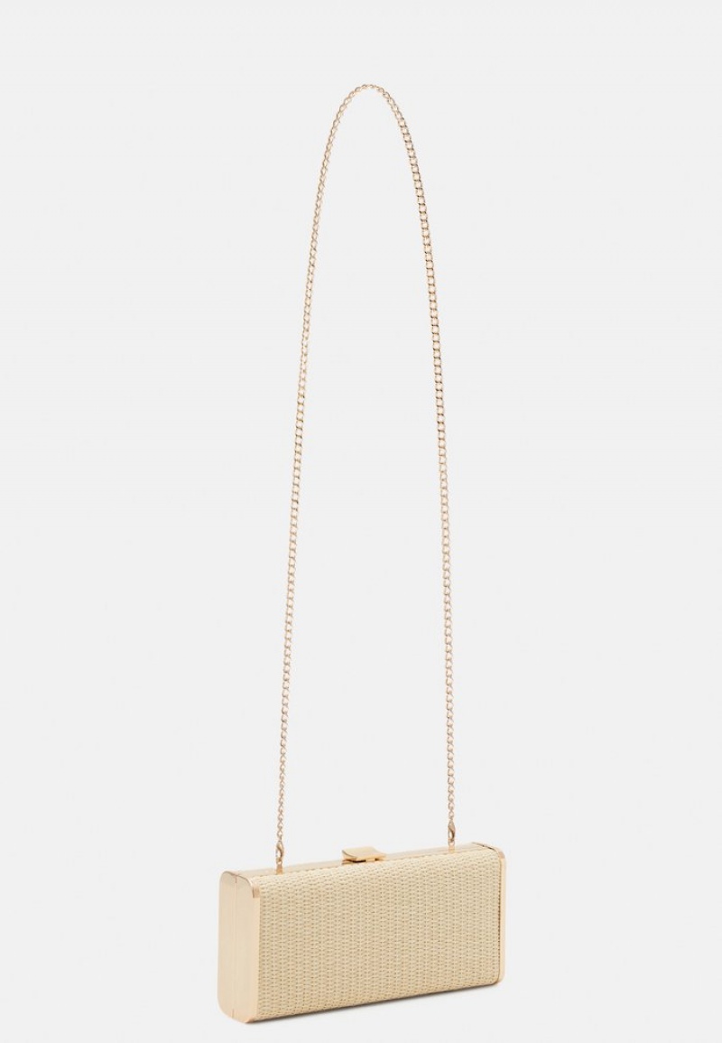 Anna Field Buy Clutch Vesker Dame Beige | NO-ZDCAQ-4389