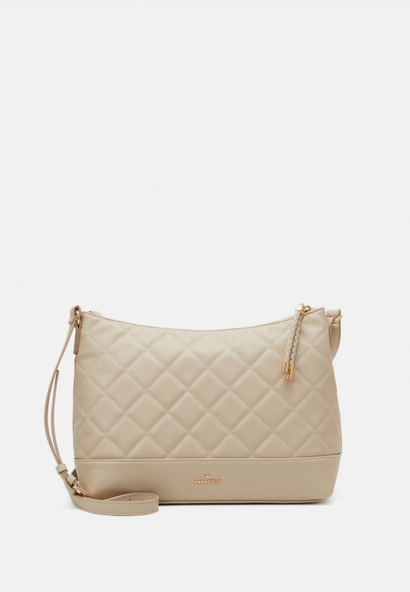 Anna Field Buy Cross Body Vesker Dame Beige | NO-BFZRP-0265