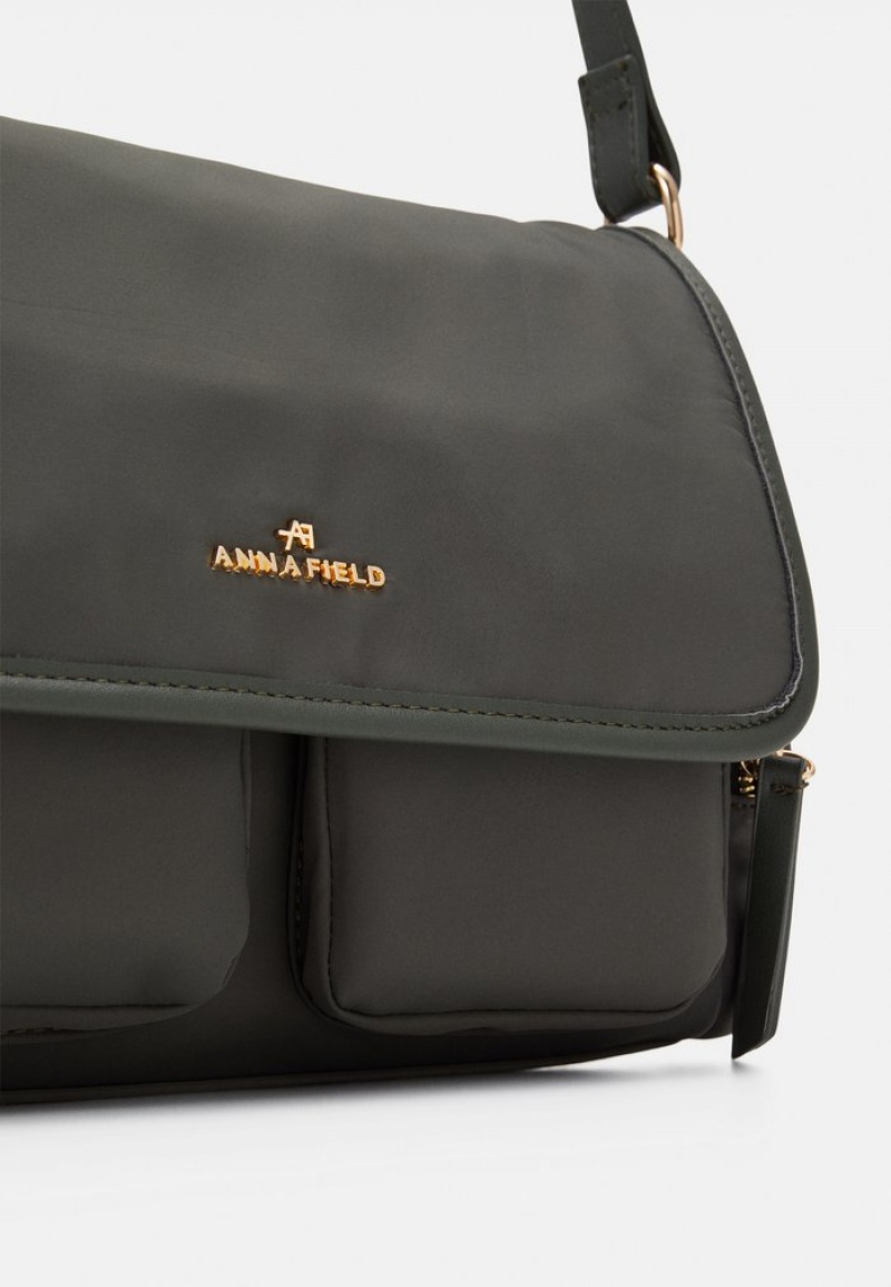 Anna Field Buy Cross Body Vesker Dame Grønn | NO-KCWEQ-1360