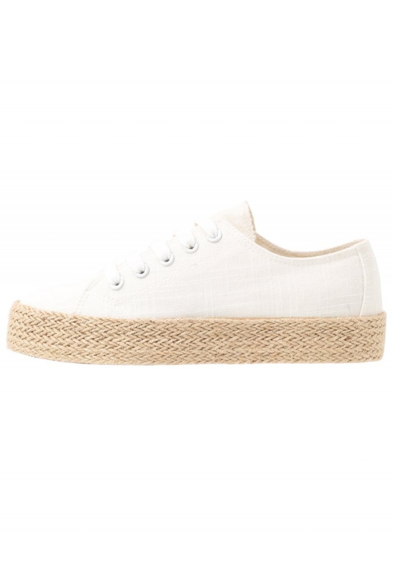 Anna Field Buy Espadrilles Lave Sko Dame Hvite | NO-GLJAK-0895