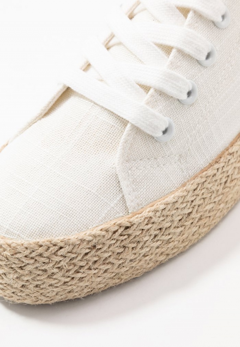 Anna Field Buy Espadrilles Lave Sko Dame Hvite | NO-GLJAK-0895