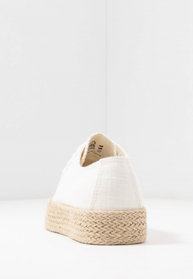 Anna Field Buy Espadrilles Lave Sko Dame Hvite | NO-GLJAK-0895