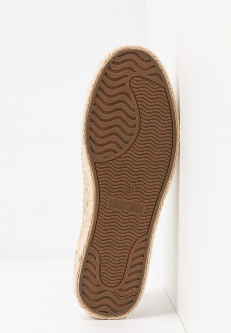 Anna Field Buy Espadrilles Lave Sko Dame Hvite | NO-GLJAK-0895