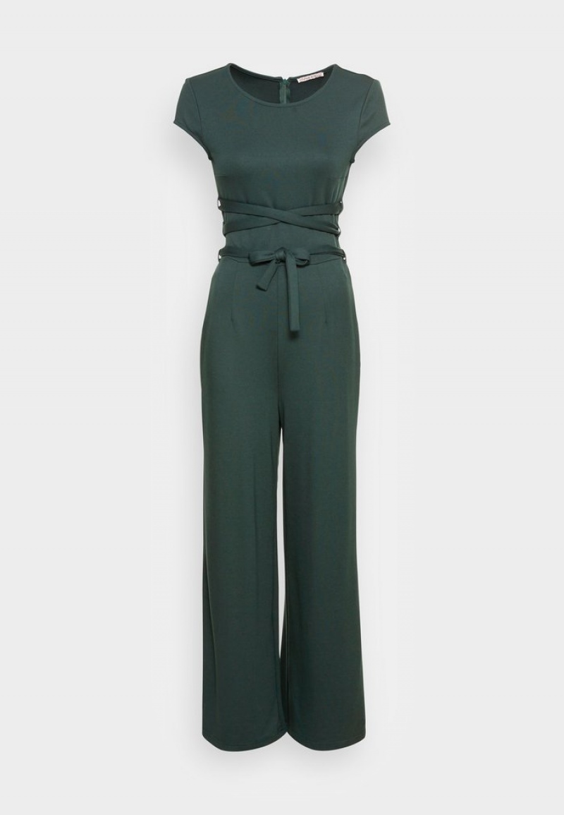 Anna Field Buy Jumpsuit Dame Mørke Grønn | NO-TMXLQ-3620