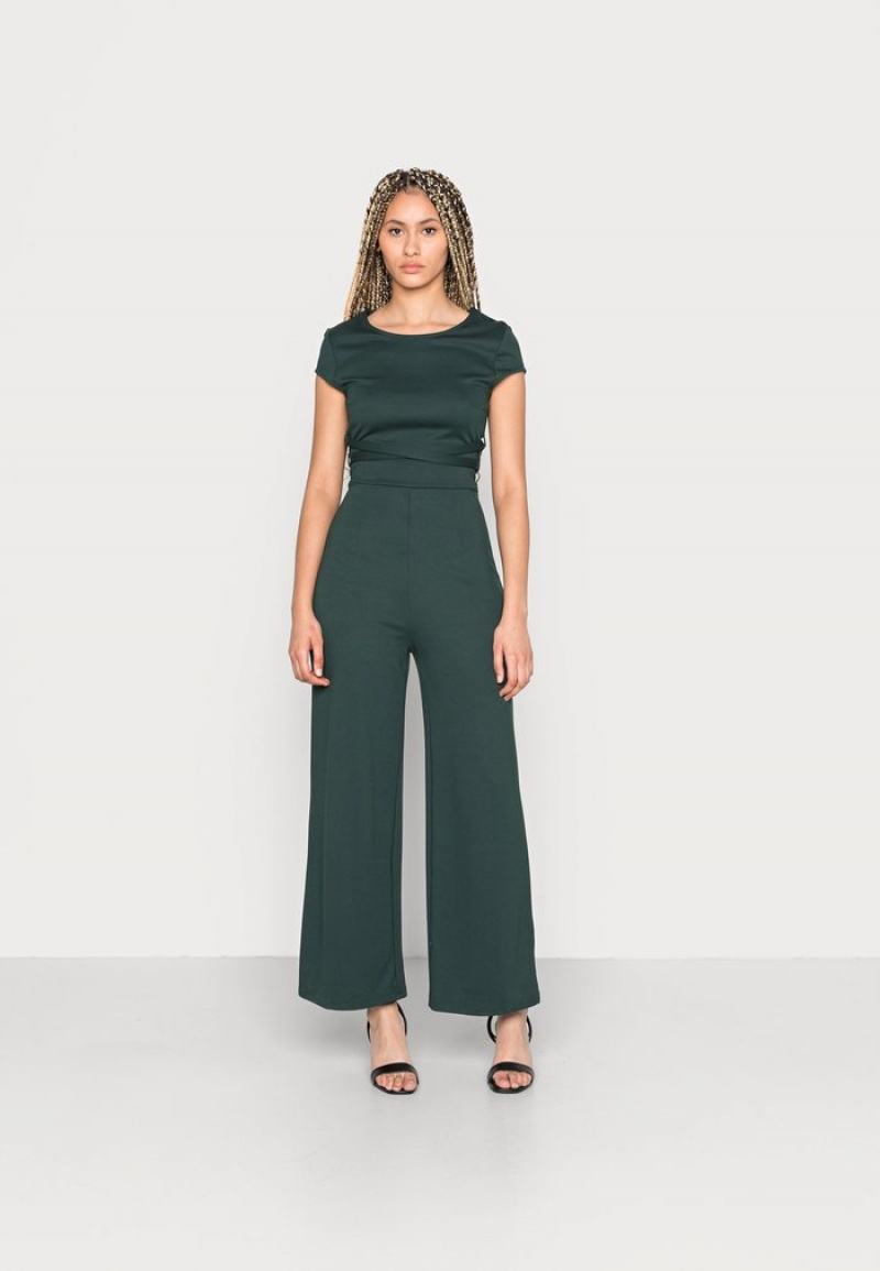 Anna Field Buy Jumpsuit Dame Mørke Grønn | NO-TMXLQ-3620