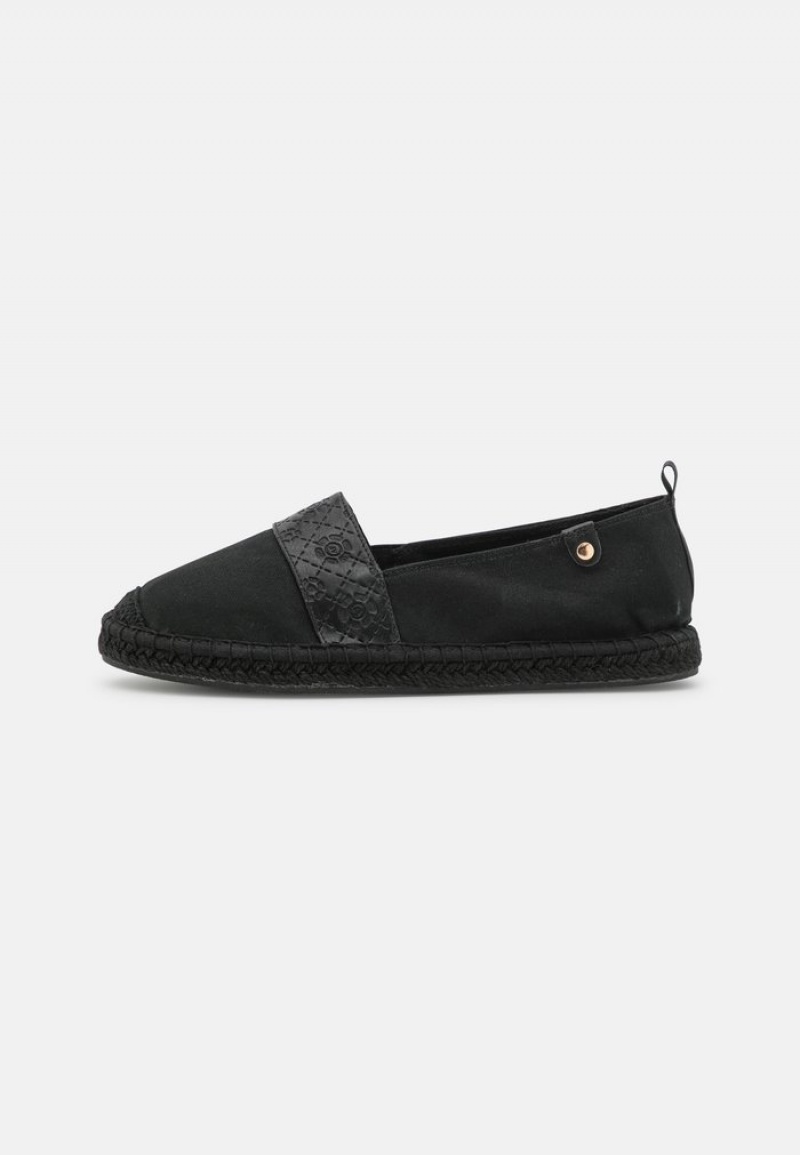 Anna Field Buy Slip-Ons Lave Sko Dame Svarte | NO-FNMGY-5469