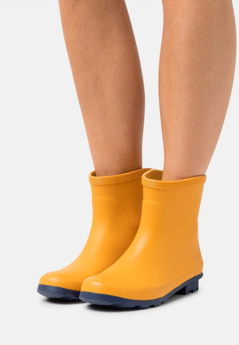 Anna Field Buy Wellies Støvletter Dame Gul | NO-IDWBK-3091