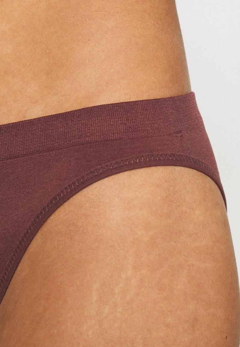 Anna Field Cheap 3 Pack Seamless Truser Dame Beige | NO-YIDLB-1038