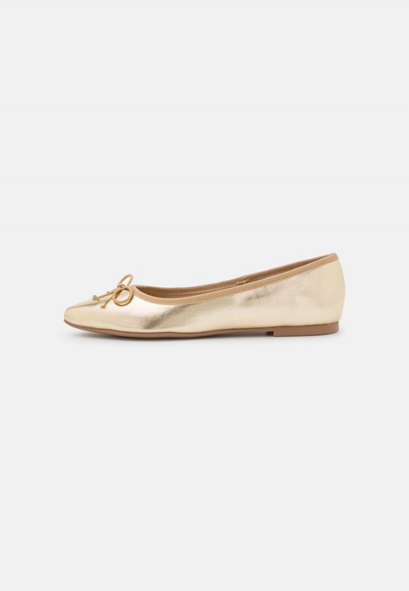 Anna Field Cheap Ballet Pumps Ballerinasko Dame Gull | NO-JIYLN-2430