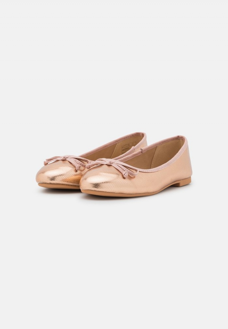 Anna Field Cheap Ballet Pumps Ballerinasko Dame Rosa Gull | NO-WHRKM-9054