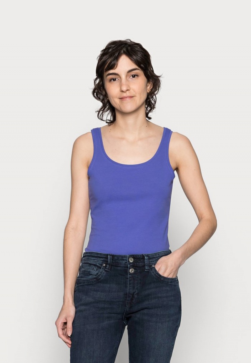 Anna Field Cheap Basic Tank 3Er Pack Top T-Skjorte Dame Svarte | NO-HGVKQ-6031