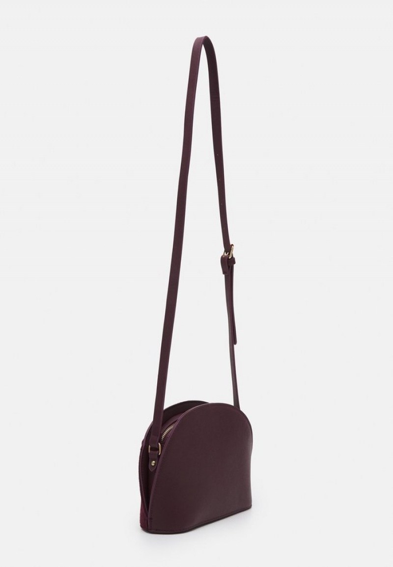 Anna Field Cheap Cross Body Vesker Dame Burgunder | NO-YKASW-8475