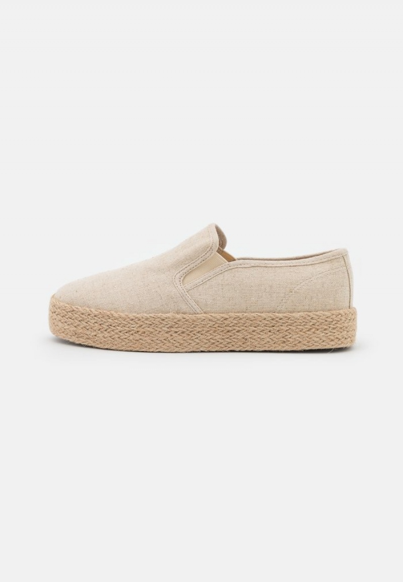 Anna Field Cheap Espadrilles Lave Sko Dame Beige | NO-SAEYC-5683