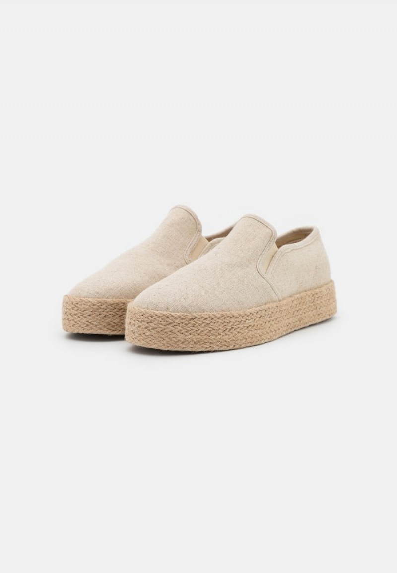 Anna Field Cheap Espadrilles Lave Sko Dame Beige | NO-SAEYC-5683