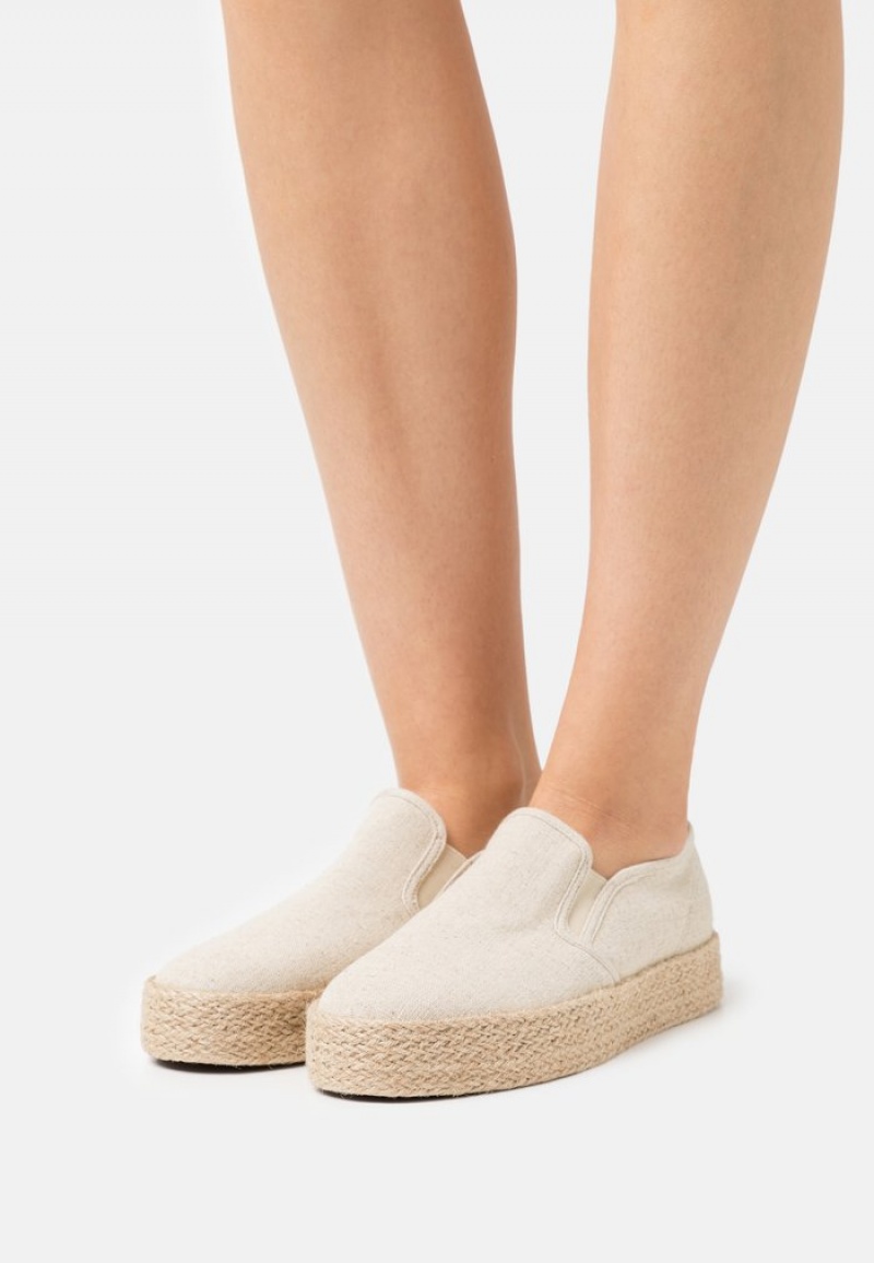 Anna Field Cheap Espadrilles Lave Sko Dame Beige | NO-SAEYC-5683