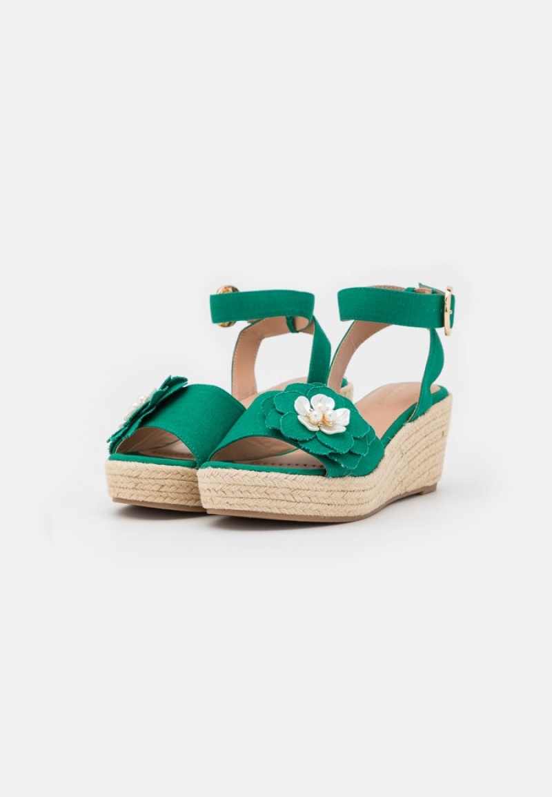 Anna Field Cheap Espadrilles Sandaler Dame Grønn | NO-TLQDP-5273