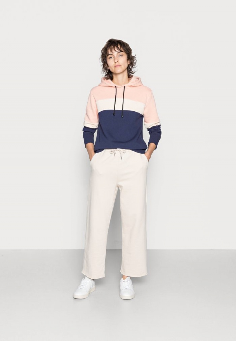 Anna Field Cheap Hette Sweatshirt Hoodie Pullover Dame Mørke Blå | NO-ZIVTF-9136