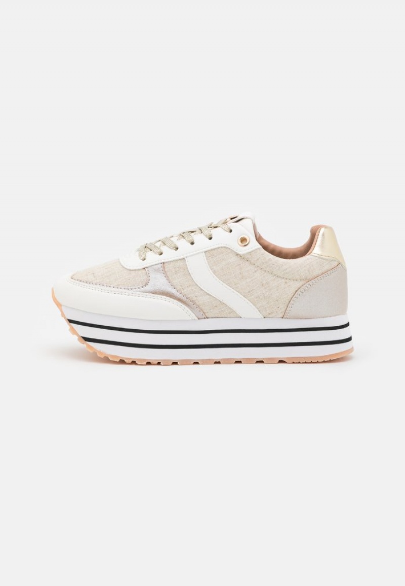 Anna Field Cheap Joggesko Dame Beige | NO-GWOLV-0813