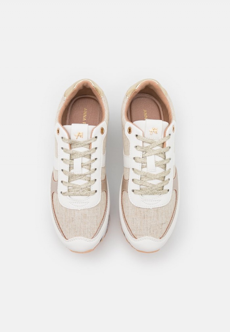 Anna Field Cheap Joggesko Dame Beige | NO-GWOLV-0813