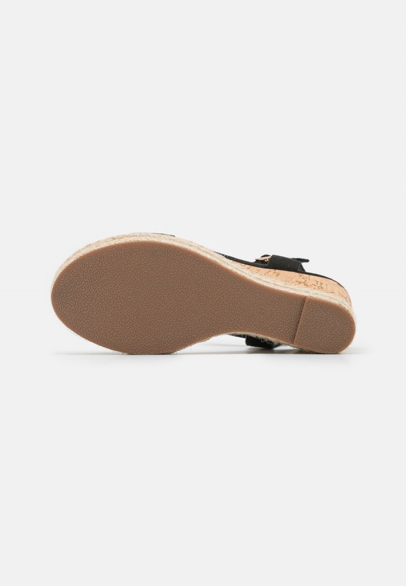 Anna Field Cheap Platform Sandaler Dame Svarte | NO-IPRZO-8350