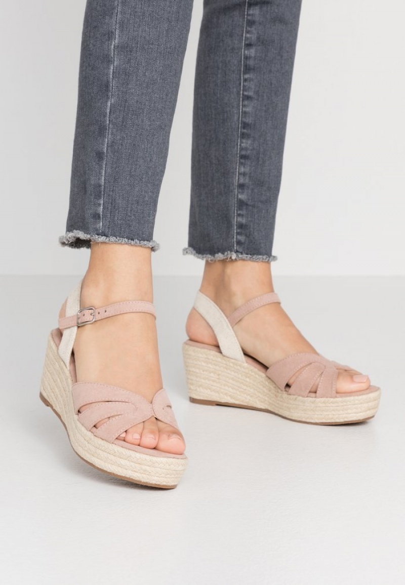 Anna Field Cheap Platform Sandaler Dame Lyse Rosa | NO-GFRLQ-8410