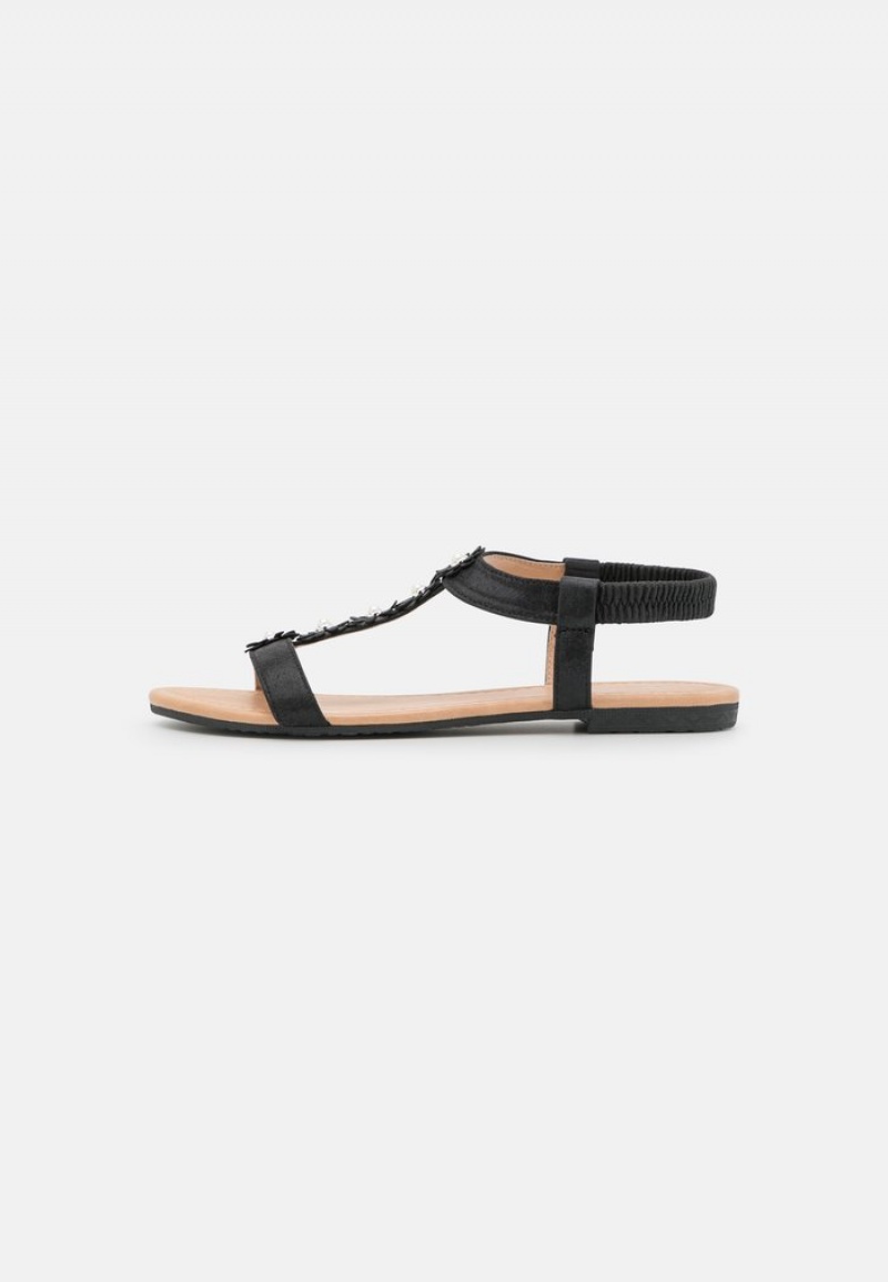 Anna Field Cheap Sandaler Dame Svarte | NO-QBLJZ-4065