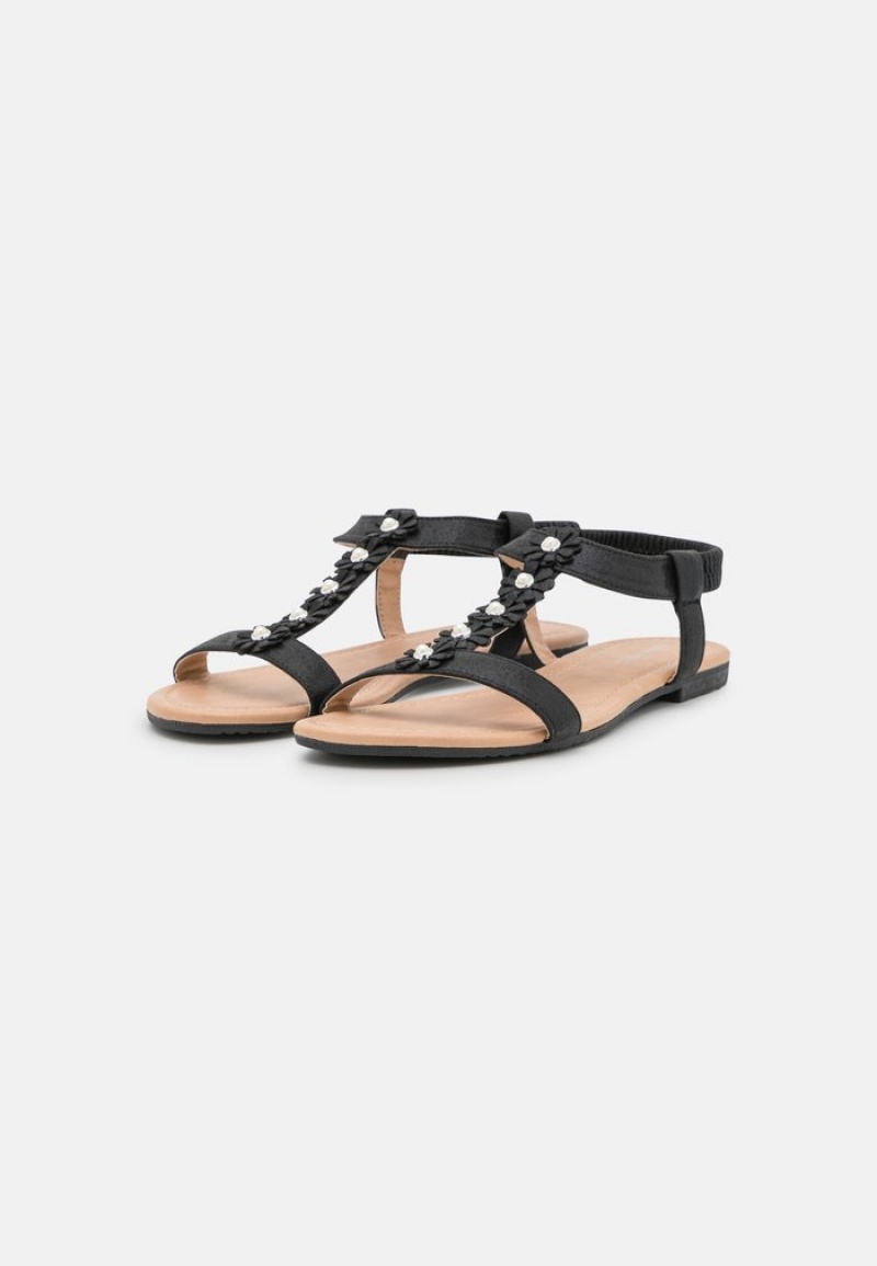 Anna Field Cheap Sandaler Dame Svarte | NO-QBLJZ-4065