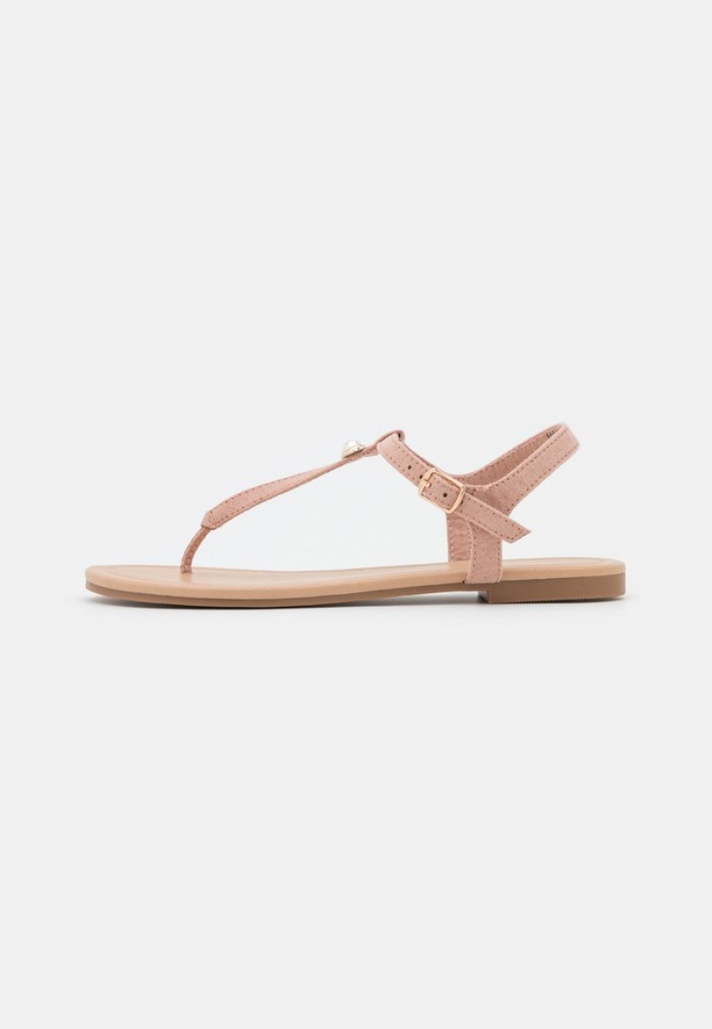 Anna Field Cheap T-Bar Sandaler Dame Lyse Rosa | NO-ACFXP-8913