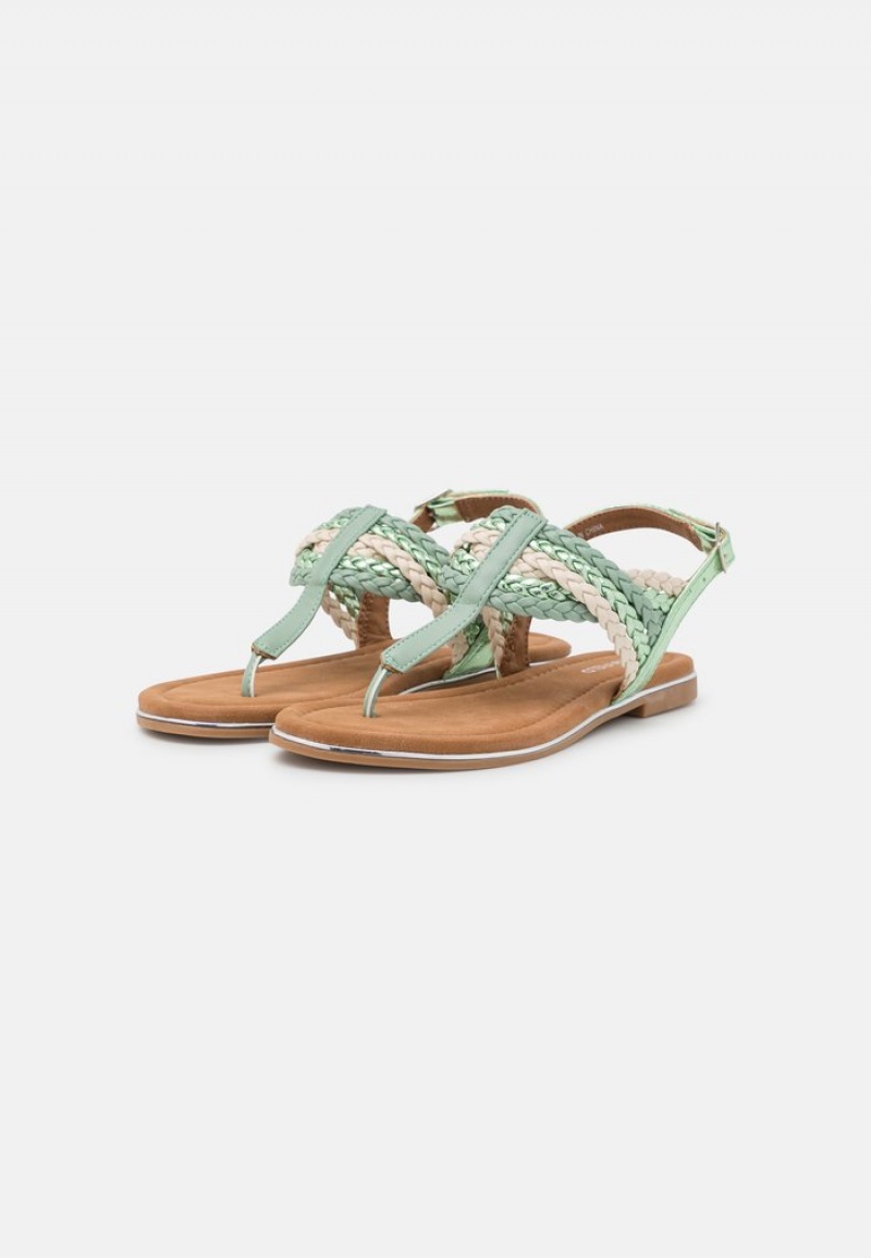 Anna Field Cheap T-Bar Sandaler Dame Mint | NO-TMVRP-5046