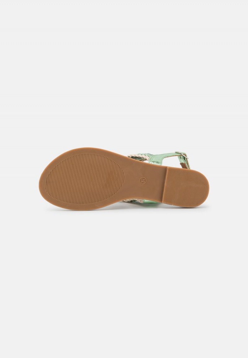 Anna Field Cheap T-Bar Sandaler Dame Mint | NO-TMVRP-5046