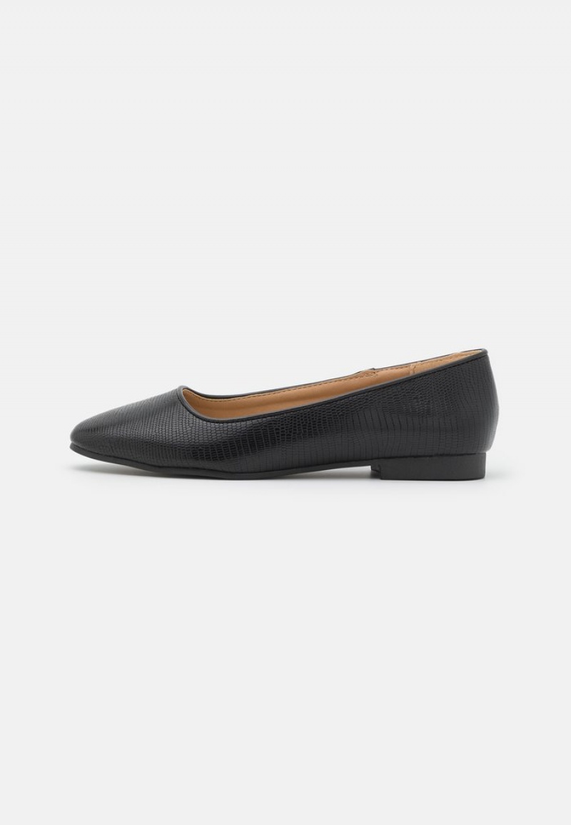 Anna Field Cheapest Ballet Pumps Ballerinasko Dame Svarte | NO-MDLZN-9548