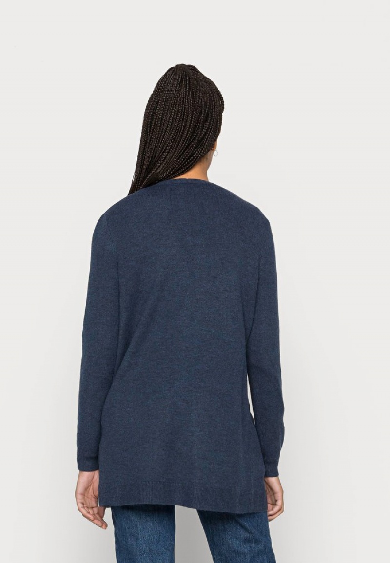 Anna Field Cheapest Cardigan Pullover Dame Mørke Blå | NO-VNRWZ-3072