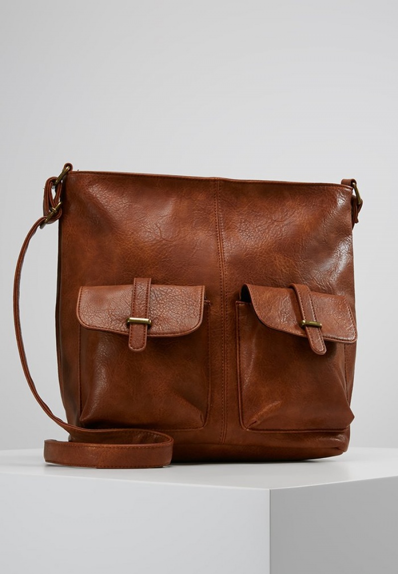 Anna Field Cheapest Cross Body Vesker Dame Brune | NO-HQSFB-2758