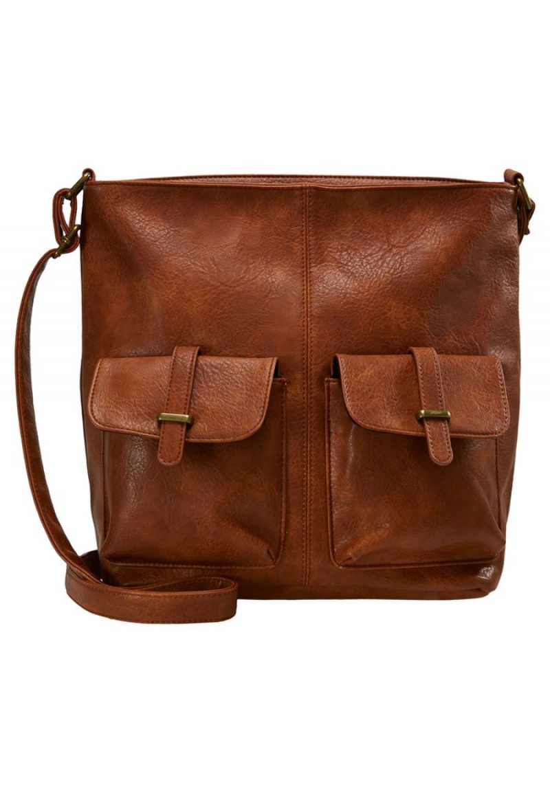 Anna Field Cheapest Cross Body Vesker Dame Brune | NO-HQSFB-2758