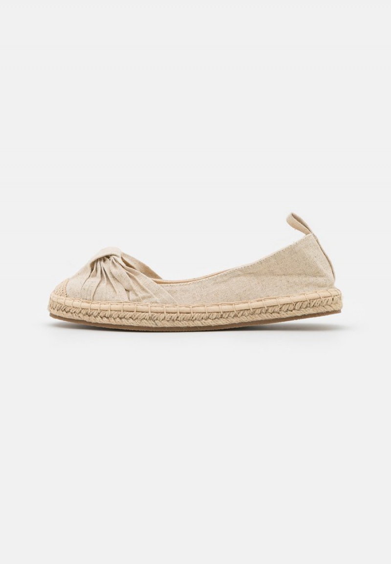 Anna Field Cheapest Espadrilles Ballerinasko Dame Beige | NO-JSGHB-9457