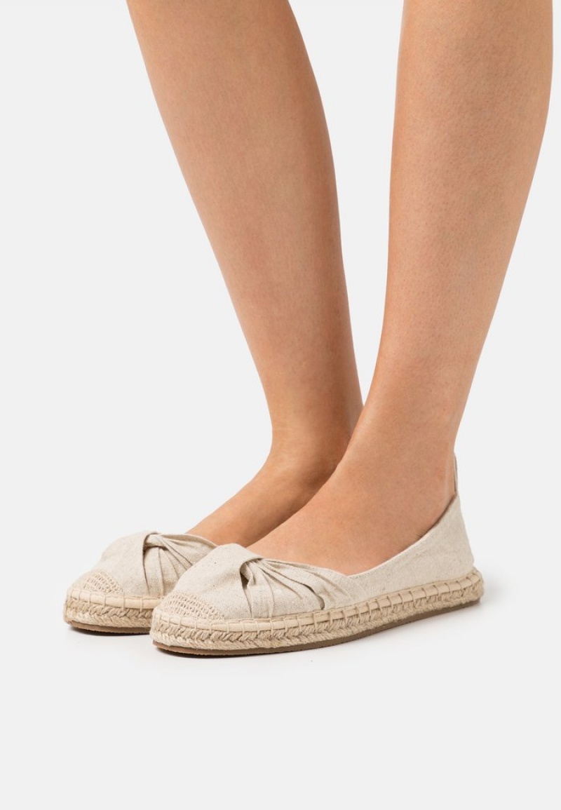 Anna Field Cheapest Espadrilles Ballerinasko Dame Beige | NO-JSGHB-9457