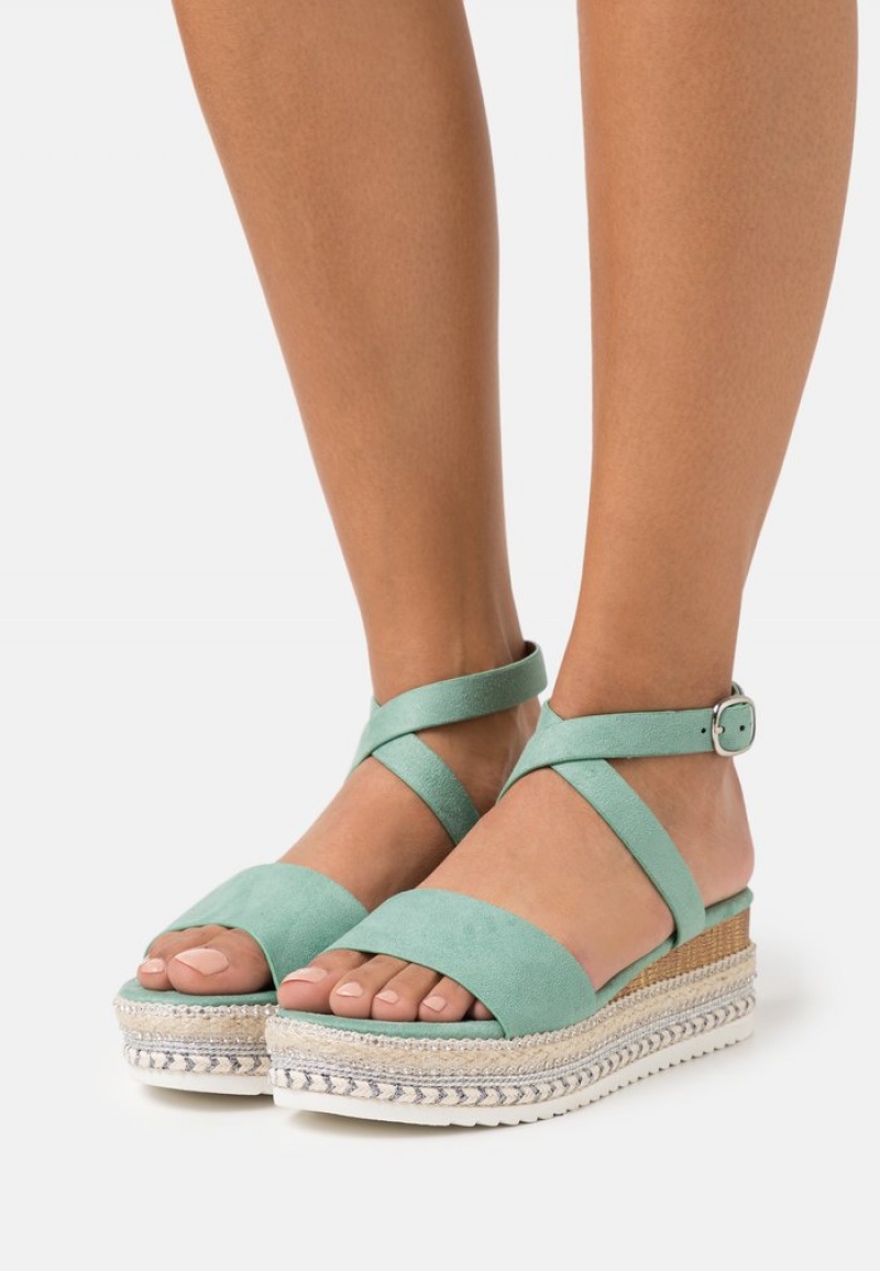 Anna Field Cheapest Espadrilles Sandaler Dame Mint | NO-AFDMP-5490