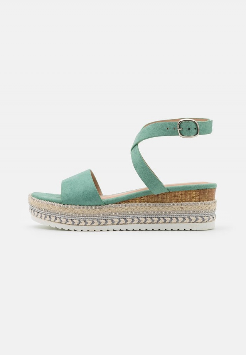 Anna Field Cheapest Espadrilles Sandaler Dame Mint | NO-AFDMP-5490